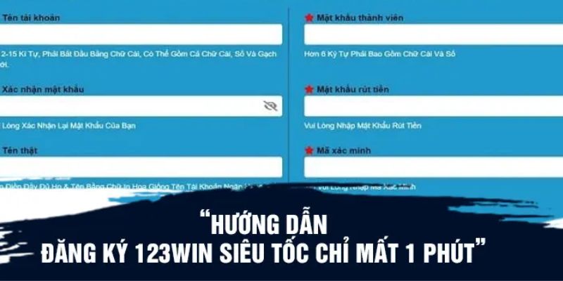 Đăng ký tài khoản khá đơn giản qua 4 bước 